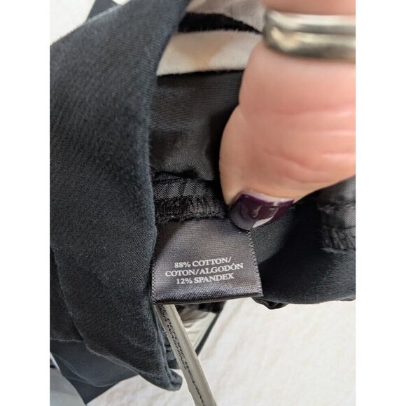 Ann Taylor women's size 6 black pants 25" inseam 32" waist dress pants L4 - Picture 6 of 9